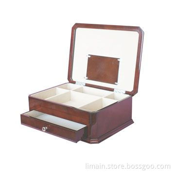 Jewelry Box, Made of MDF Material, Available in Black Color